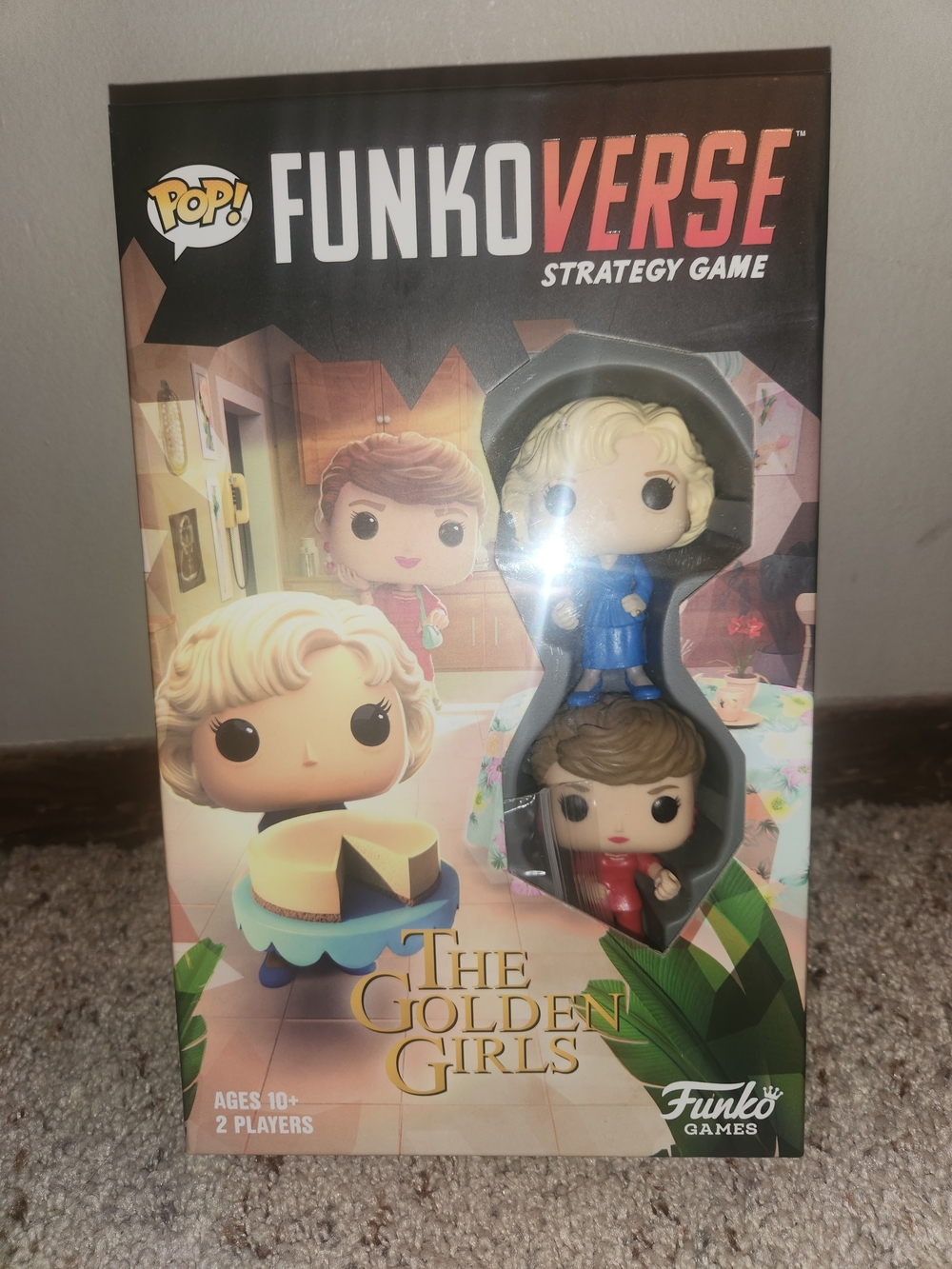 FunkoVerse The Golden Girls Strategy Game - Pop! Figures (Black, Pink, Blue)